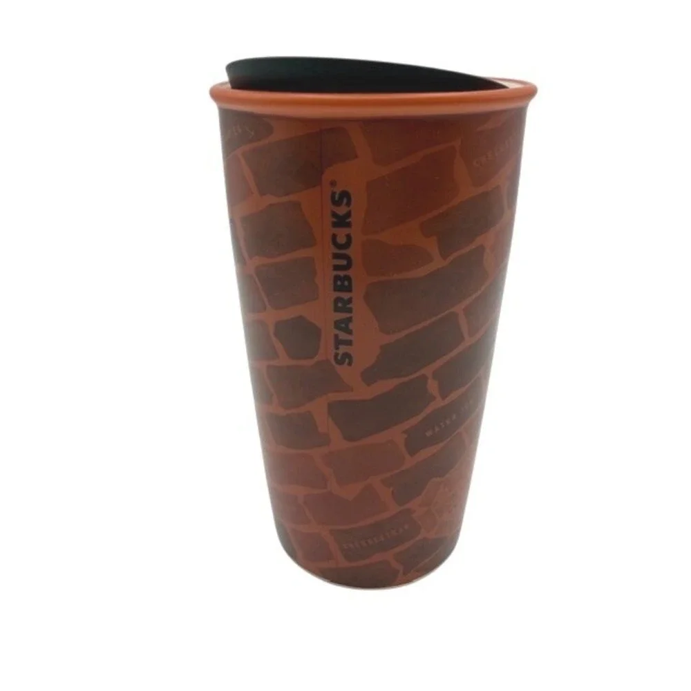 Starbucks Philadelphia City of Brotherly Love Brick Ceramic Travel Tumbler 12oz - Picture 2 of 5